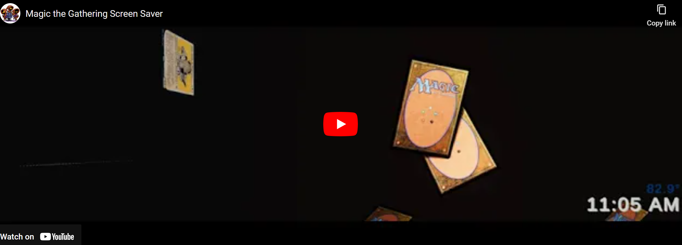 Magic the Gathering Screen Saver (Unity)